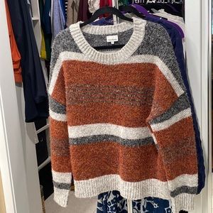 Beautiful cozy striped sweater